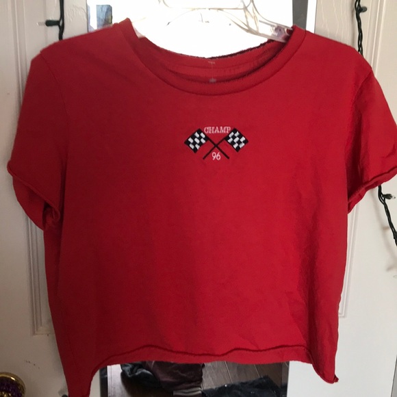 New Paccsun red crop top - Picture 1 of 2